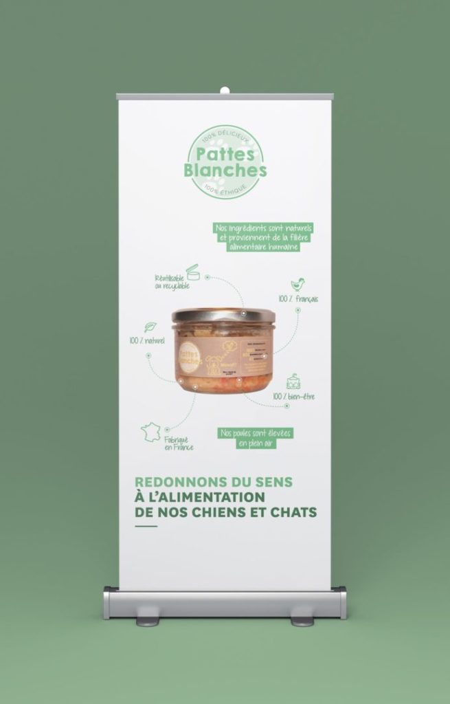 roll-up pattes blanches